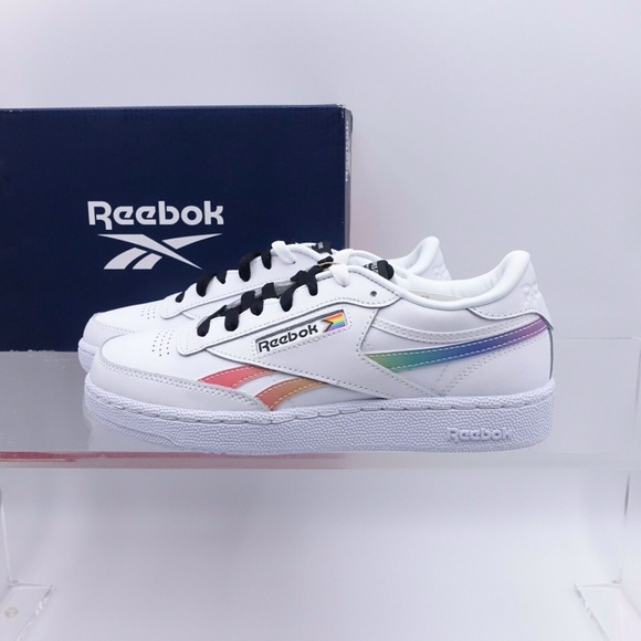 Reebok Shoes - NEW Reebok Classic Club C Revenge Pride Sneakers FY7514 White